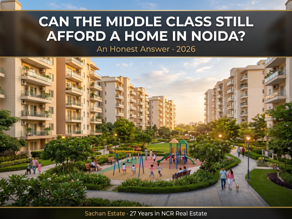 Can the Middle Class Still Afford a Home in Noida in 2026? An Honest Answer.